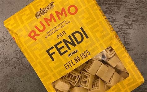 Fendi’s Show Invitation Is a Pack of Rummo Pasta.